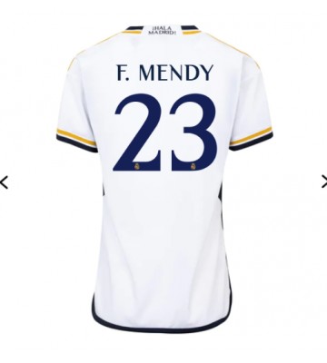 Real Madrid Ferland Mendy #23 Replika Hjemmebanetrøje Dame 2023-24 Kortærmet